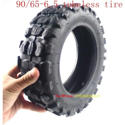 Lightning shipment 11 inch vacuum tyre for Electric Scooter 90/65-6.5 tubeless tire Cross-country tyre