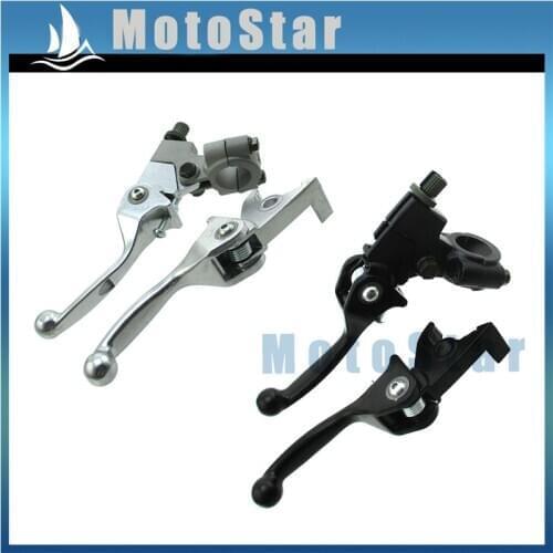 Folding Brake Hadle Clutch Lever For 50cc-190cc Dirt Pit Bike Stomp SSR Atomic Piranha