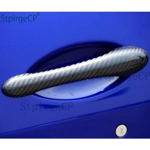High Quality 100% Real Carbon Fiber Auto Outer Door Handle Cover for Maserati GranTurismo S MC GT GTS Coupe 2008-17 Car Styling