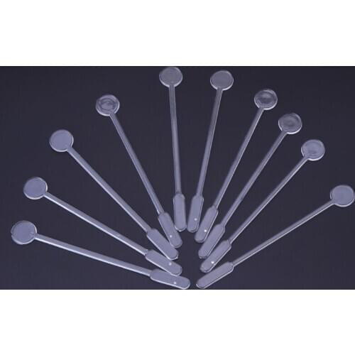 10pcs Plastic Transparent Mix Stick Rod Epoxy Resin DIY Tools Cosmetic Spatulas