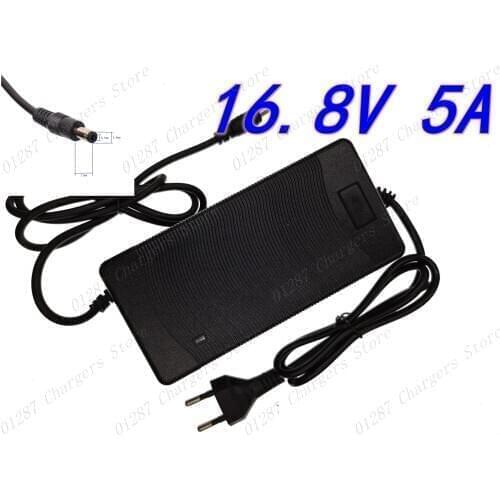 14.4V 14.8V 5A DC 16.8V Three-stages Lithium Battery Charger For14500 14650 17490 18500 18650 26500 Polymer lithium battery Pack