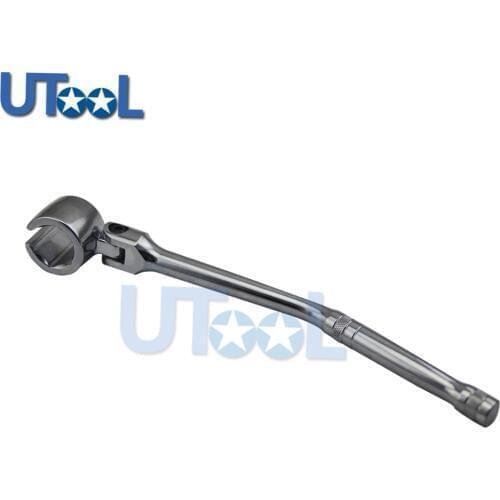 Chrome vanadium steel 22MM Japan type Oxygen sensor with 180degree turning handle auto repair tool