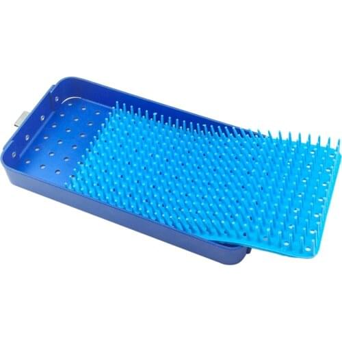 Sterilising Box Single Layer Disinfection Tray Box for Ophthalmic Instrument Tools Dental Sterilizing