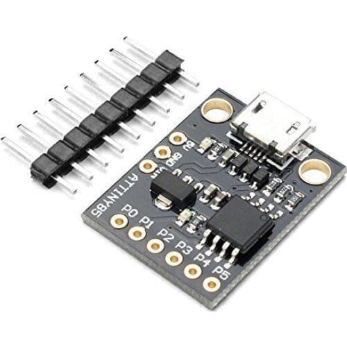 Mini ATTINY85 Micro USB Development Board for Digispark Kickstarter