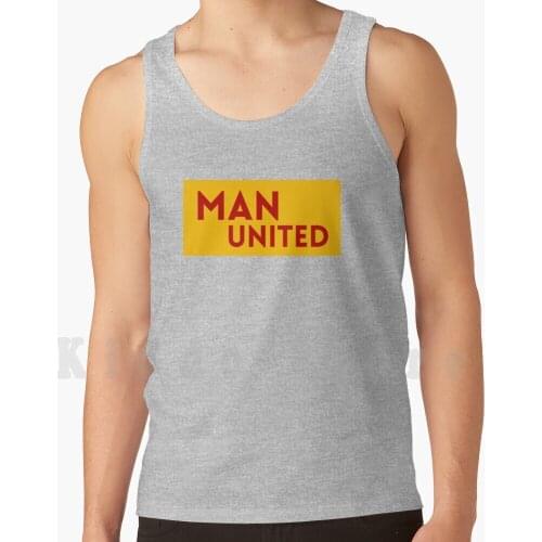 Man United Tank Tops Vest Sleeveless Man United Football Soccer Europe League Premier