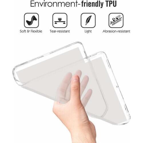Soft Case For Samsung Galaxy Tab A 10.1"2019 SM-T510 T515 Cover Clear Case TPU Back Shell Tablet TAB A7 10.4 2020 T500 T505 case