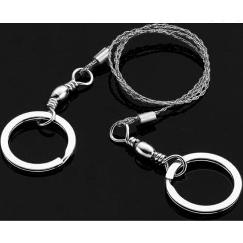 550mm Emergent Survival Wire Saw Camp Hike Outdoor Hunt Fish Hand Tool Fretsaw Bushcraft Kit Mountainclimb Cut