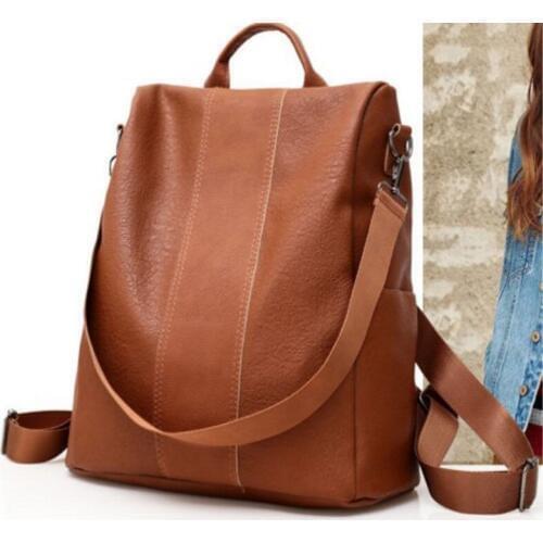PU Laptop Backpack Women Bag Travel Backpack Women Anti-theft/Computer/waterproof Backpacks Three Style womens backpack bag