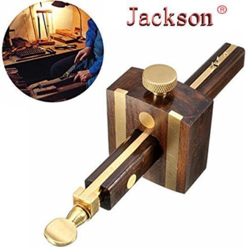 Luxury British Indonesia Ebony+Pure Copper Waterproof Carpenter Tool 8Inch/200mm Screw Cutting Gauge Mark Scraper Scribers