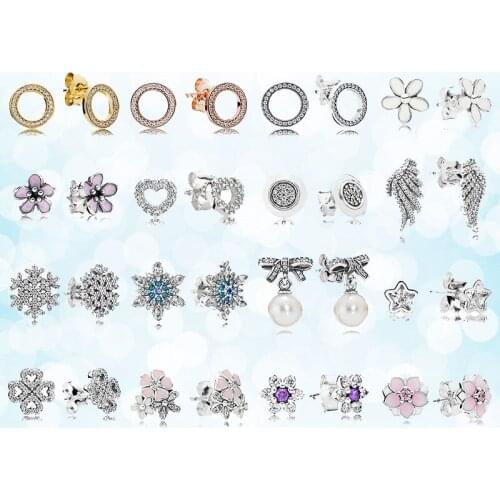 925 sterling silver new earrings 2019 new jewelry trend fashion European and American style holiday gift