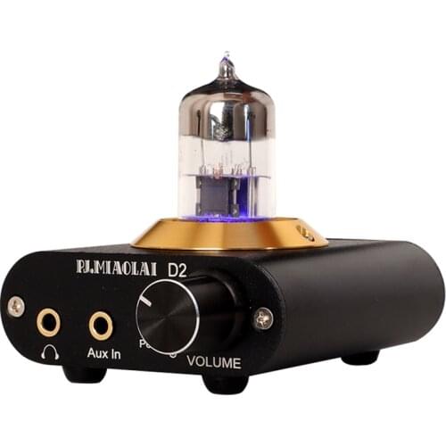 2020 new Very good sound Headphones Amplifier 6N3 Tube Audio Preamplifier Earphone Sound Amplificador