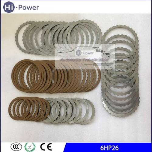 6HP26 ZF6HP-26 Automatic Transmission Steel Plates & Friction Kit rebuild steel kit for BMW For VW AUDI