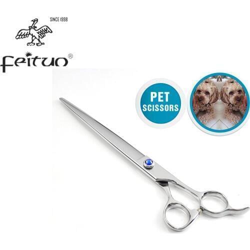 7.5 Inch Japan High Quality Professional Pet Scissors With Case Bag Dog Cat Tesoura Pet Grooming Cutting Scissors Kit Shears Set