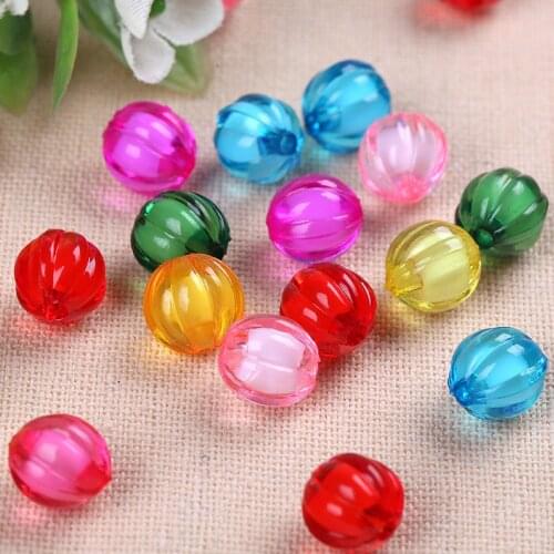 Wholesale 8mm 10mm 12mm 16mm 20mm Acrylic Bead in Bead Beads Colorful Plastic Loose Round Watermelon Jewelry Beading Craft