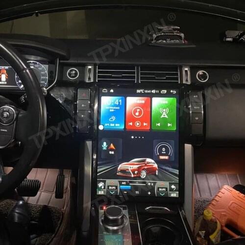 10.0 For Land Rover Range Rover Sport 2013-2017 15.6Inch Android Car Stereo Radios with Screen Tesla Radio Player GPS Navigation