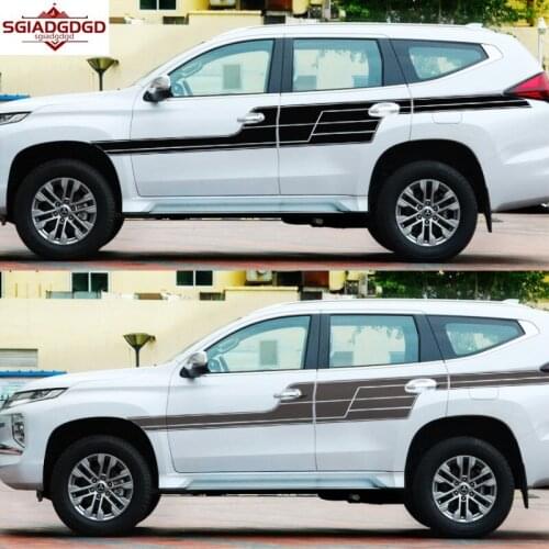 Car stickers FOR Mitsubishi Pajero V97 V93 body exterior dedicated fashion decorative decal film