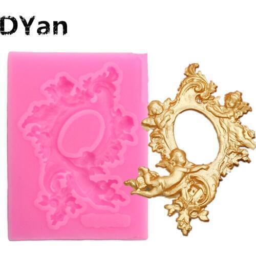 Free Shipping Sugarcraft 1 Piece Baby Silicone Mold Fondant Mold Cake Decorating Tools Chocolate Gumpaste Mold A1291