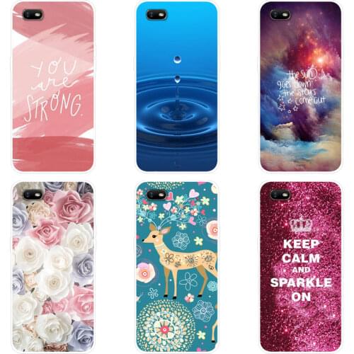 OPPO A1K Case OPPOA1K Case Silicone TPU Phone Case For OPPO A1K CPH1923 A 1K OPPOA1K Case Soft Back Protective Cover