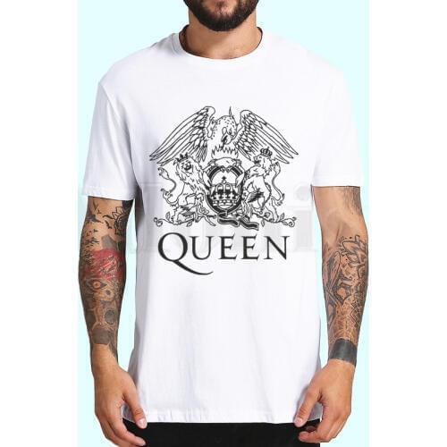 Freddie Mercury Rock Music Band The Queen Printed T Shirts Spring Tops Summer Tees Men Women Short Sleeve Casual T Shirts