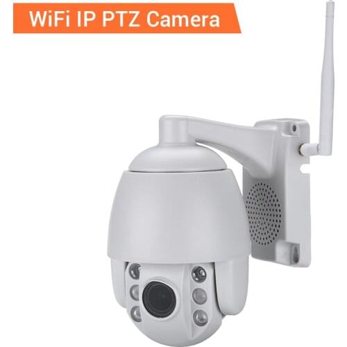 2MP HD 1080P WiFi PTZ Onvif CCVT IP Camera 5x Zoom Outdoor Security Network Waterproof Camcorder P2P Security Camera CamHi