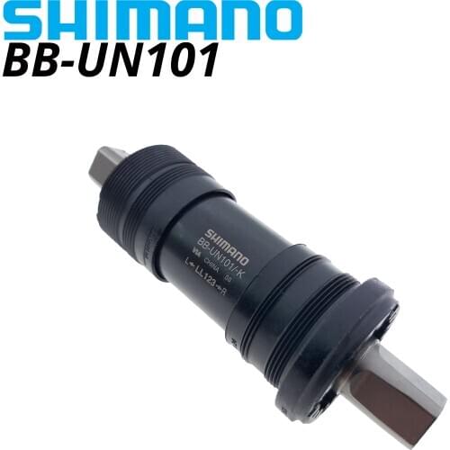 Shimano BB-UN101 Mountain Square Type Bike Bottom Bracket MTB BB UN101 for chainwheel CRANKSET Spline Standard Structure