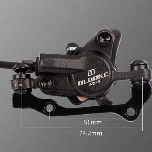 Hydraulic Disc Brakes Mountain Bike Sets MTB 1350/2200mm Hydraulic Bicycle Front/Rear Oil Pressure Braking Kit