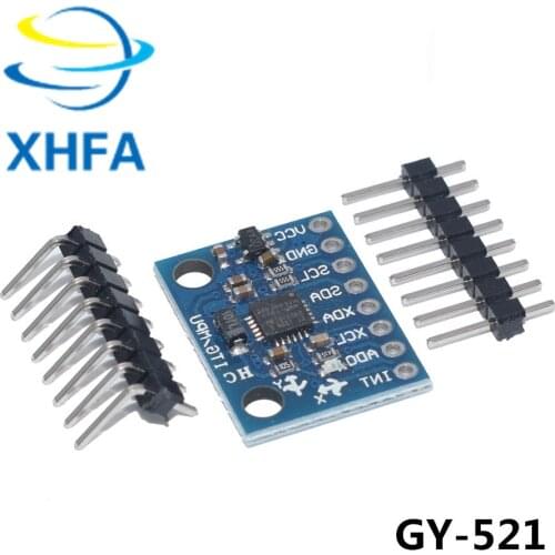 1PCSGY-521 MPU-6050 MPU6050 Three 3 Triple Axis Analog Gyroscope Sensors Accelerometer Module 3V 5V DC IIC I2C Interface