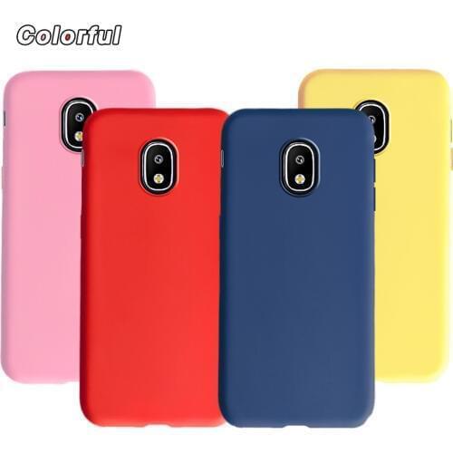 Soft TPU Candy Color 5.0" Case For Samsung Galaxy J3 2017 Case Cover J330 J330F Silicone Shell FOR Samsung J3 2017 SM-J330F Case