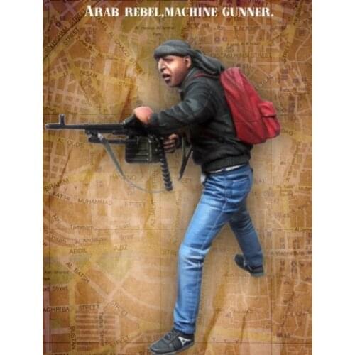 1/35 scale Arab Rebellion Sergeant Resin Model Kit figure Free Shipping