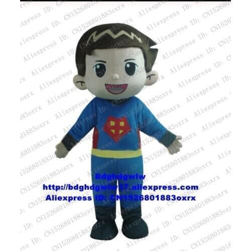 First Aid And Cool Kids Clothing Mini Super Man Mascot Costume Adult Character Manners Ceremony Floor Show CX4043 Free Shipping