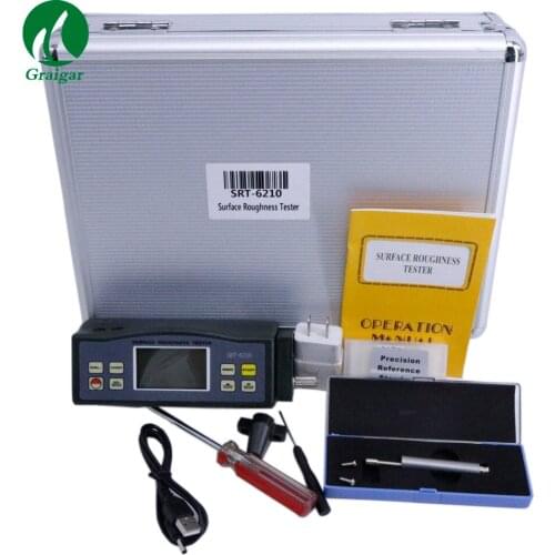 Portable Surface Roughness Tester Surface Profile Gauge SRT-6210 with Software for RS232C