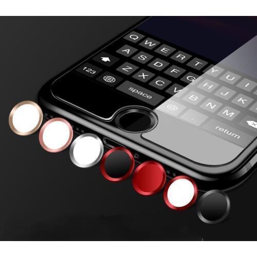 Touch ID Home Button Sticker High Sensitivity Fingerprint Identification Stickers for IPhone 5s SE6 6s 7 Plus for IPad Home Key