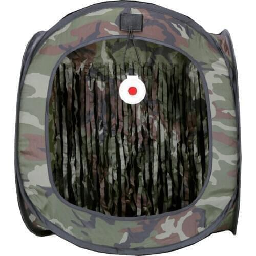 Tactical Tent Portable Foldable Camouflage Training Hunting Recycle Ammo Shooting Targets Airsoft Paintball BB Bullet Target Box