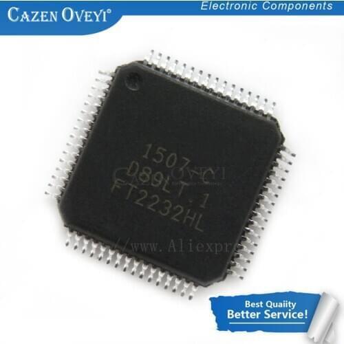 1pcs/lot FT2232HL FT2232H FT2232 LQFP-64 New original In Stock