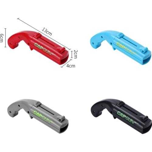 1PCS Portable Beer Opener Cap Gun Bottle Opener Beer Bottles Open Capgun Drink Opening Shooter Bar Outdoor Celebration Tools