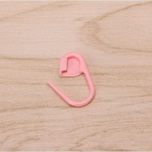 20Pcs Colorful Knitting Stitch Markers Crochet Locking Tool Craft Ring Holder