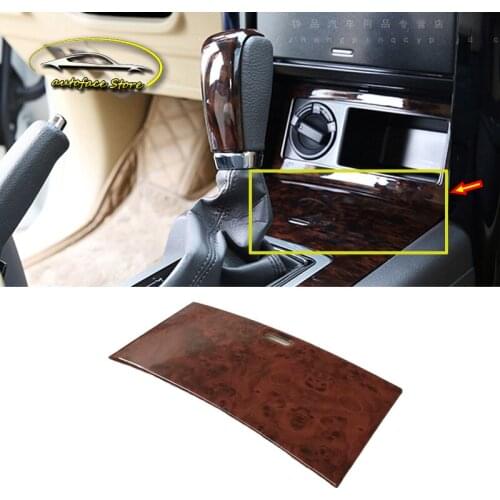 ABS Chrome For Toyota Prado FJ150 2010 - 2017 Accessories Car Gear Shift Knob Panel Storage Box Cover Trim Sticker Styling