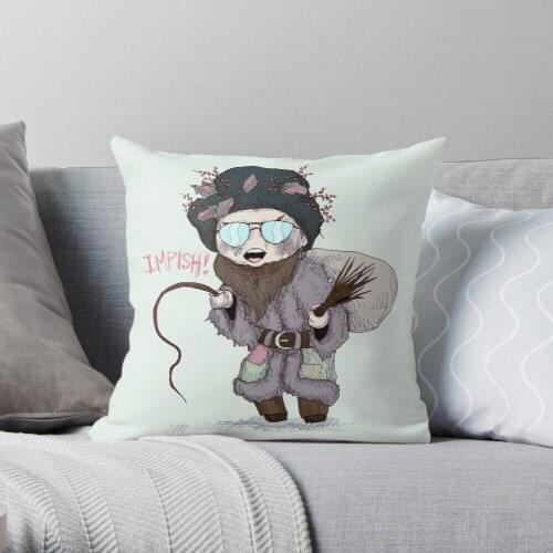 Belsnickel Throw Pillow Cushion Cover Polyester throw pillows case on sofa home living room car seat decor 45x45cm
