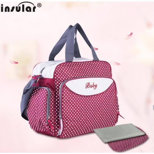 Free Shipping Multi-function Mommy Bags Baby Diaper Backpack Pregnant Womans Bags Large Capacity Waterproof Fashion and Durable
