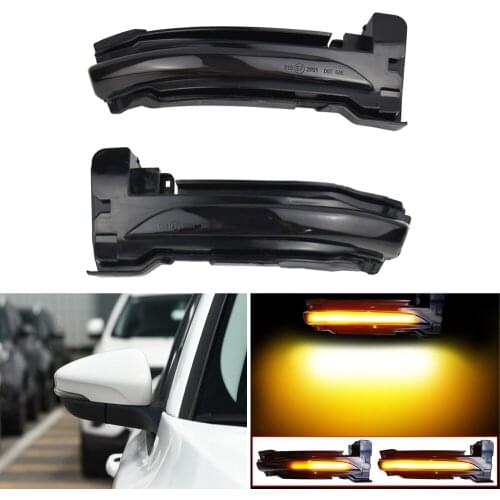 Dynamic Turn Signal Light for Ford Focus Mk4 Ab Bj 2019 2010-2020 LED Side Rearview Mirror Sequential Indicator Blinker Lamp