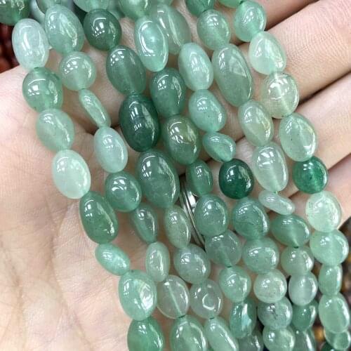 Natural Irregular Green Aventurine Stone Loose Spacer Beads For Jewelry Making DIY Earrings Bracelet Necklace Accessories