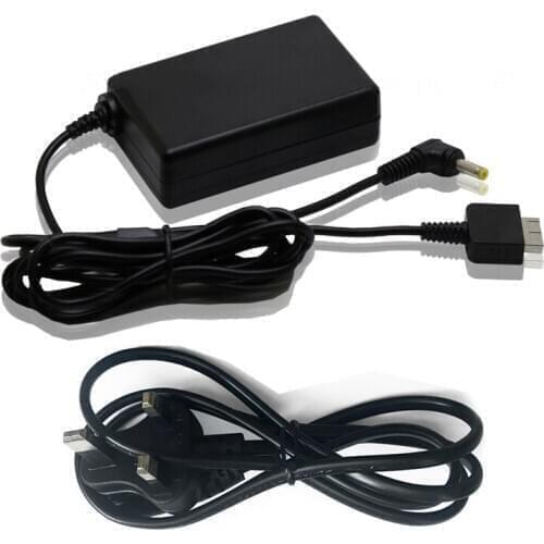 H 2 in1 AC/DC Power Supply AC Adapter Charger for PSP and PS vita with 1.5A output UK Plug