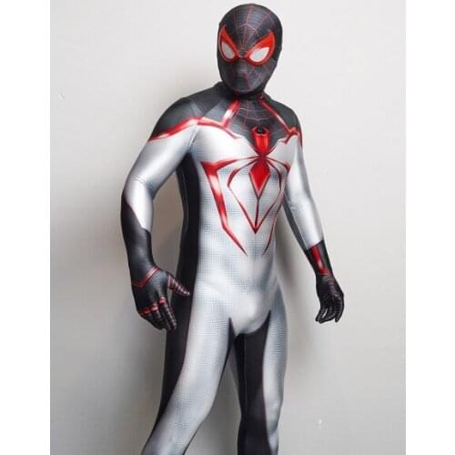 PS5 Game T.R.A.C.K Suit Cosplay Costume 3D print Zentai Bodysuit for Men Boys