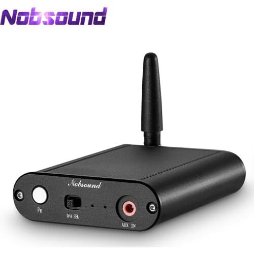 Nobsound Mini Bluetooth 5.0 HiFi Lossless Transmitter CSR8675 Wireless Adapter OPT/COAX/AUX 24Bit APTX-HD