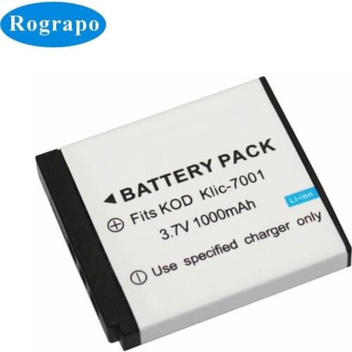 New 1000mAh Klic-7001 Camera Battery For Kodak M341 M340 M320 M1073 V550 V570 V610 V705 M753 M763 M853 M863 M893 M1063 M1013 IS