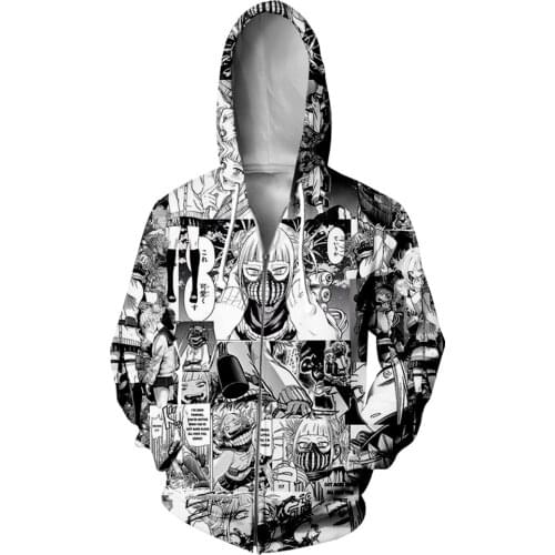 HX 2021 Autumn 3D Print Anime My Hero Academia Harajuku Men Sweatshirt Casual Hoodie Unisex Harajuku Pullover Tops A872