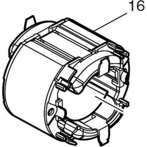 MAKITA 596278-6 220-240V Field Stator for MT903 MT902 MT901 MT900 M907