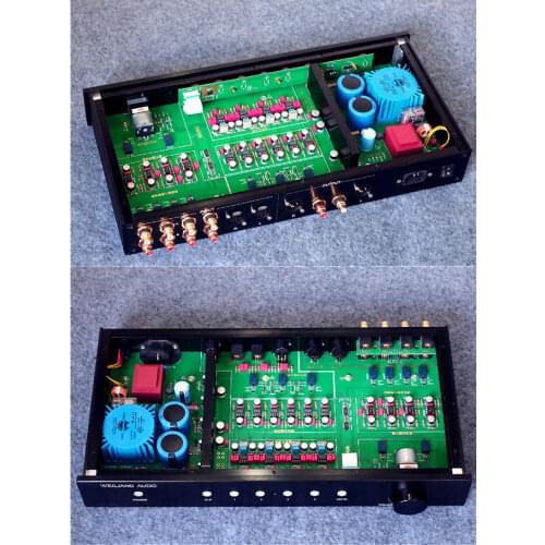 Fully Balanced / Single-Ended Preamp Audio XLR/RCA Preamplifier MBL6010 Circuit