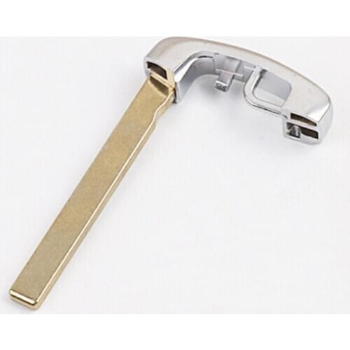 DAKATU Smart Remote Key Keyless Replacement Uncut Blade Emergency Insert blank key For BMW 5 7 series 2010-2016