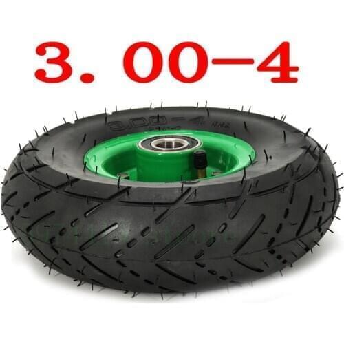 High Quality 3.00-4 Pneumatic Tire And 6204rs Bearing Hub Are Used As Agricultural Accessories Of Cart Forest Machinery